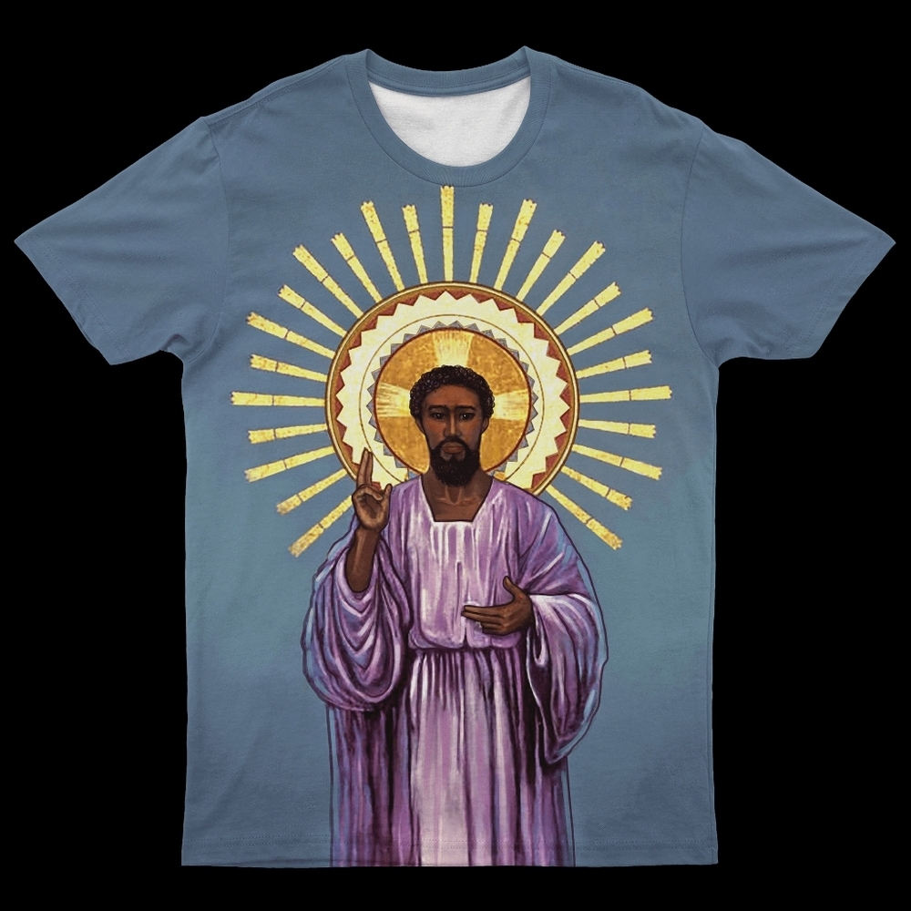 BLACK JESUS SHIRT